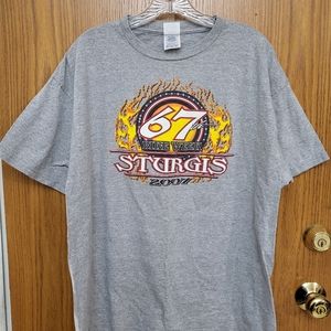 2007 sturgis motorcycle rally t shirt